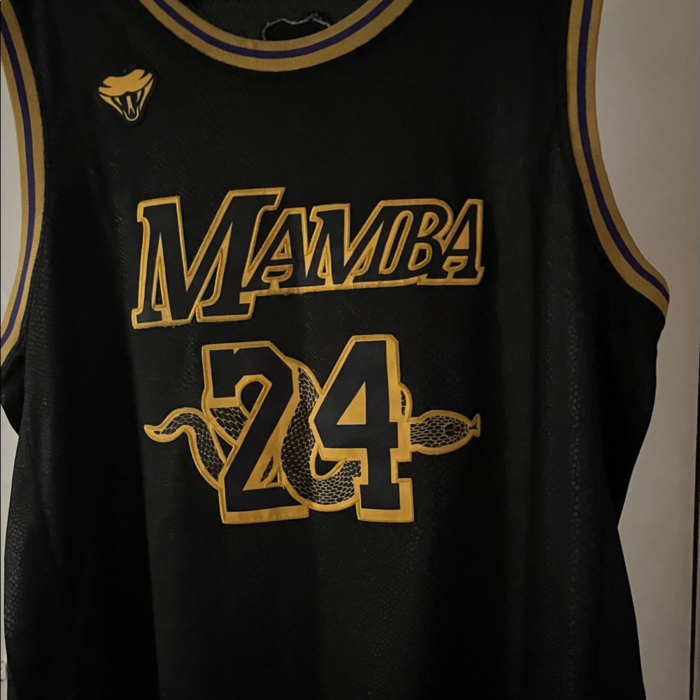 Rare Kobe Bryant Snake Skin Mamba Nike Jersey